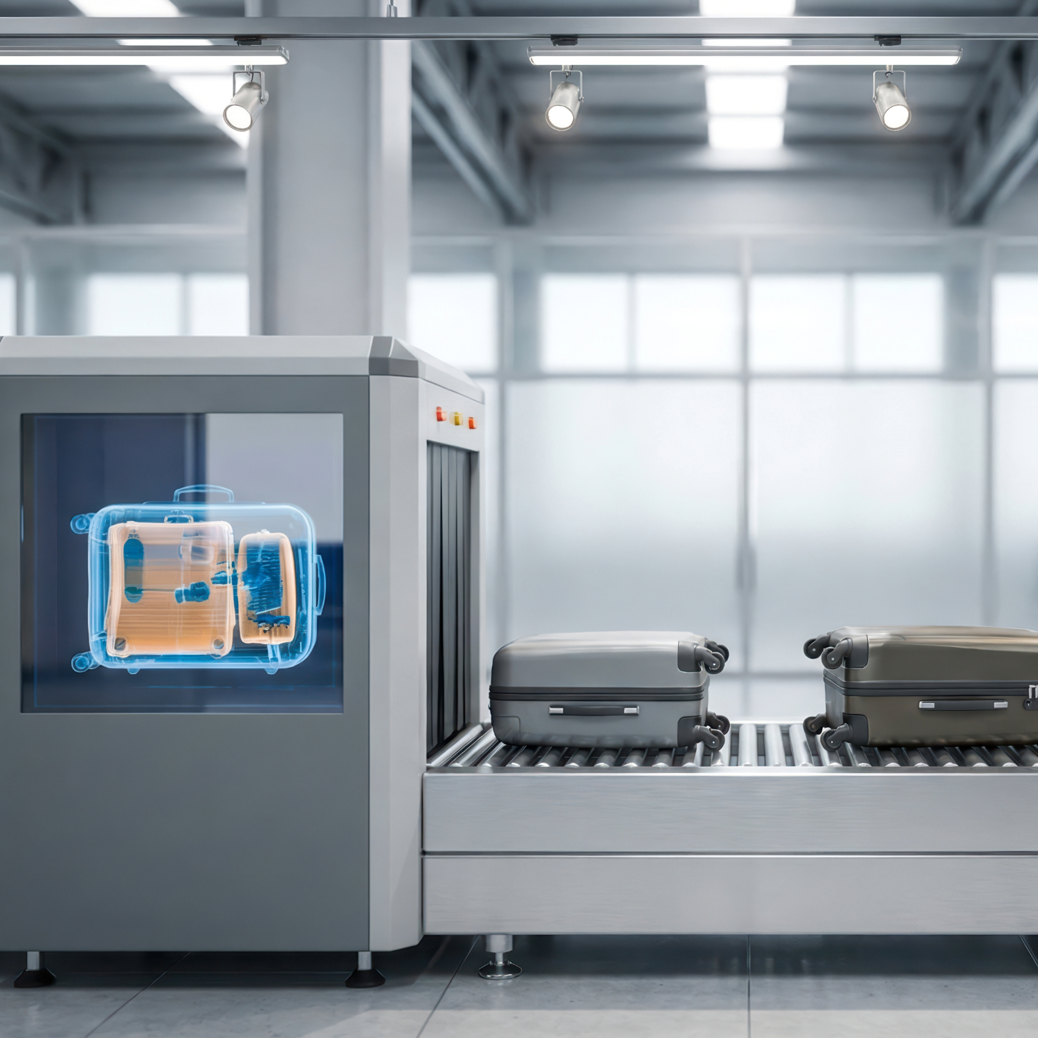 X-ray technology — beam penetration through cargo